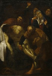 Burial Of Jesus — Dirck Van Baburen
