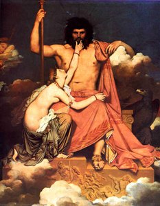 Giove E Teti-grande — Jean-auguste-dominique Ingres