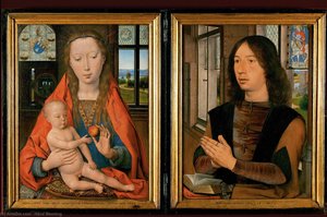 Diptychon Des Maarten Nieuwenhove — Hans Memling