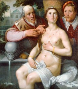 Susanna And The Elders — Cornelis Cornelisz Van Haarlem