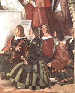De Mis Van Bolsena (detail 2) (stanza Di Eliodoro) — Rafaël