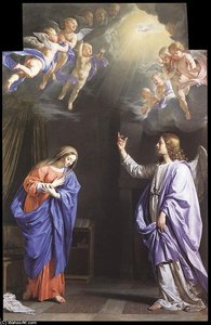 The Annunciation — Philippe De Champaigne