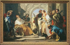 Los Santos Patronos De La Familia Crotta — Giambattista Tiepolo