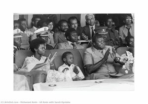 Idi Amin With Sarah Kyolaba — Mohamed Amin