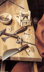 Mérode Altarpiece (detail) (19) — Robert Campin (master Of Flemalle)