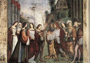 The Marriage Of St Cecily — Francesco Francia (francesco Raibolini)