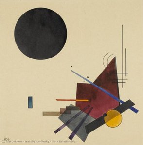 Schwarze Beziehung — Wassily Wassilyevich Kandinsky