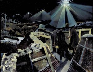 The Ypres Salient At Night — Paul Nash