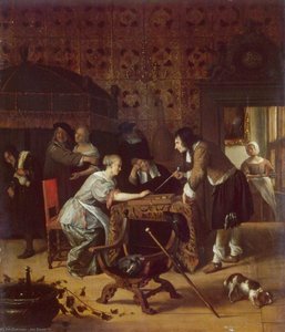 Joueurs De Tric-trac — Jan Havickszoon Steen