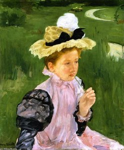 Portrait Eines Jungen Mädchens — Mary Stevenson Cassatt