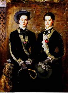 Twins (grace And Kate Hoare) — Sir John Everett Millais
