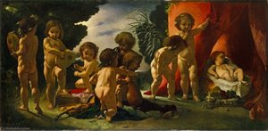 Kinderständchen — Anselm Feuerbach