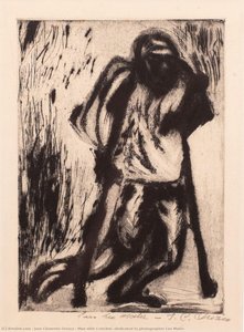 Man With Crutches (dedicated To Photographer Leo Matiz) — José Clemente Orozco