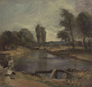 Flatford Lock — John Constable