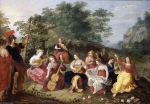 Apollo And The Nine Muses — Hendrik Van Balen I