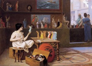 La Pintura Insufla Vida A La Escultura — Jean-léon Gérôme