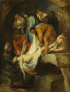 The Entombment Of Christ — Workshop Of Peter Paul Rubens