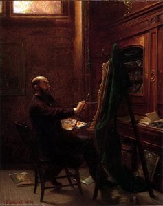 Worthington Whittredge In His Tenth Street Studio — 에마누엘로트체