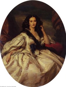 Wienczyslawa Barczewska, Madame De Jurjewicz — Franz Xavier Winterhalter
