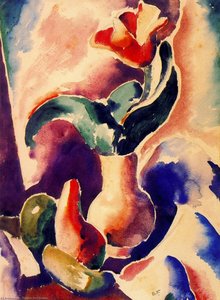 Flowers — Thomas Hart Benton
