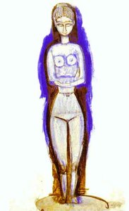 Postawa Nudem — Amedeo Modigliani