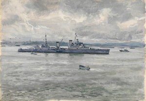 Hms 'mauritius' — Stephen Bone