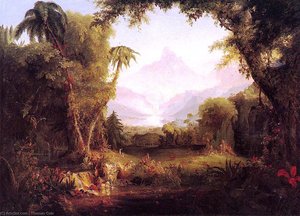 Il Giardino Dell'eden — Thomas Cole