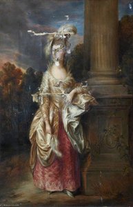 The Honourable Mrs Graham (after Thomas Gainsborough) — George Reid
