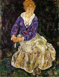 Portrait De La Femme De L'artiste — Egon Schiele
