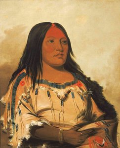 Eeh Nís Kim, Crystal Stone, Moglie Del Capo — George Catlin