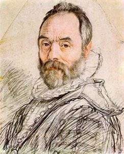 Portrait Of Sculptor Giambologna — Hendrik Goltzius