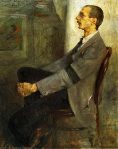Portrait Of The Painter Walter Leistilow — Lovis Corinth