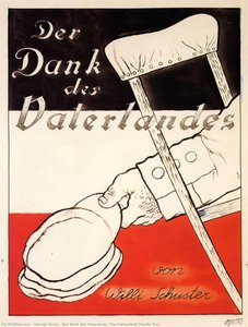 Der Dank Des Vaterlands (the Fatherland Thanks You) — ジョージ・グロス