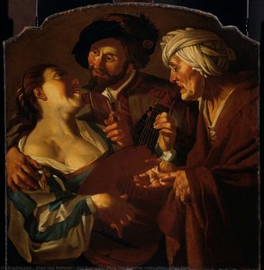 The Procuress, Dirck Van Baburen (copy After), After 1623 — Dirck Van Baburen