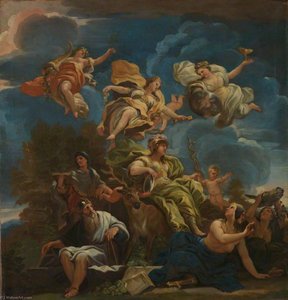 Allegory Of Prudence — Luca Giordano