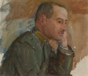 Colonel Busanelli, Italian Chief Of Staff (preparatory Study For 'the Supreme War Council In Session At Versailles On 3rd July 1918' And 'armistice Meeting 3rd And 4th November 1918') — Herbert Arnould Olivier