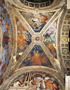 Il Soffitto Della Cappella Carafa — Filippino Lippi