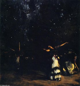 Der Spanische Tänzer — John Singer Sargent