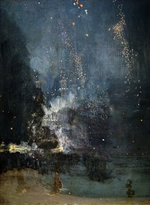 Nocturne En Noir Et Or : Le Fusée Qui Tombe — James Abbott Mcneill Whistler
