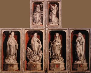 Ala Di Un Altare Scolpita — Rogier Van Der Weyden