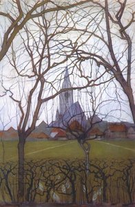 Kirche Im Dorf — Piët Mondrian