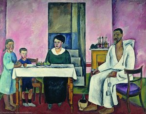 Ritratto Di Famiglia (siena) — Pyotr Konchalovskij