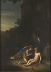 Die Heilige Familie (die Beiden Heiligen Familien) — Adriaen Van Der Werff