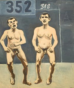 Two Football Players — Jiří Načeradský