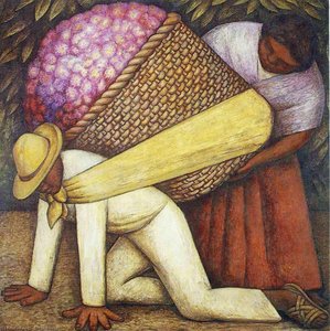 The Flower Carrier — डिएगो रिवेरा