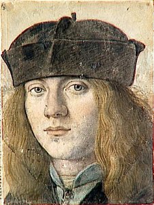 Purported Self-portrait Of Francesco Melzi — Francesco Melzi
