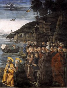 Wywołanie Apostołów (detal) — Domenico Ghirlandaio
