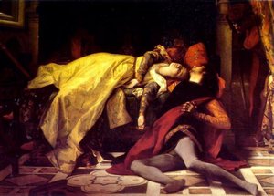 The Death Of Francesca Da Rimini And Paolo Malatesta — Alexandre Cabanel