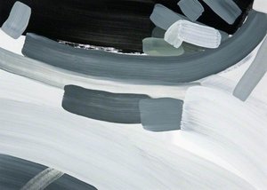 Tracks, Signs, Glimpse, Wolf (polyptych, Panel 1 Of 8) — Esther Tyson