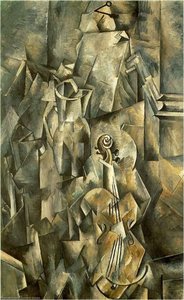 Violin And Pitcher — Georges Braque